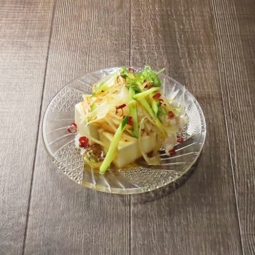 豆もやしと豚しゃぶの中華風さっぱり奴