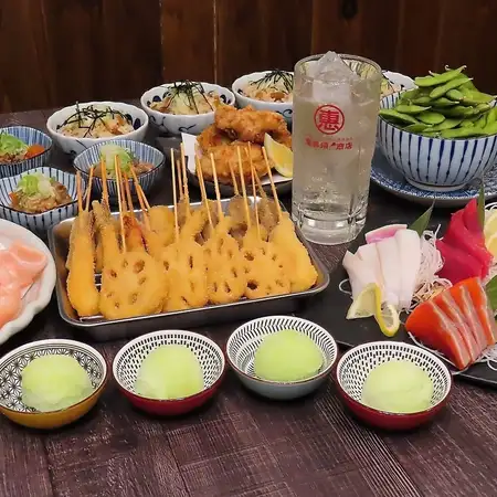 Walk-ins welcome! 8-course Billiken course with 90 minutes of all-you-can-drink (100 types of drinks including draft beer) for 3600 yen (tax included).