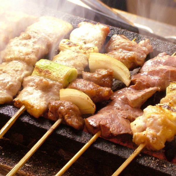 Reasonably priced skewers that are carefully selected one by one!