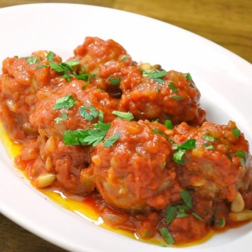 Polpetti (stewed meatballs)