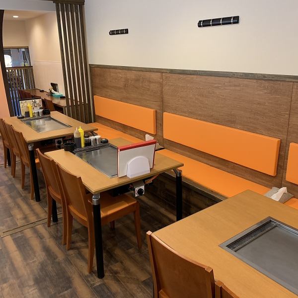 [Fully equipped with iron plates!] The best part of a teppanyaki restaurant! Enjoy freshly prepared dishes on a hot iron plate! Up to 24 people can use it.