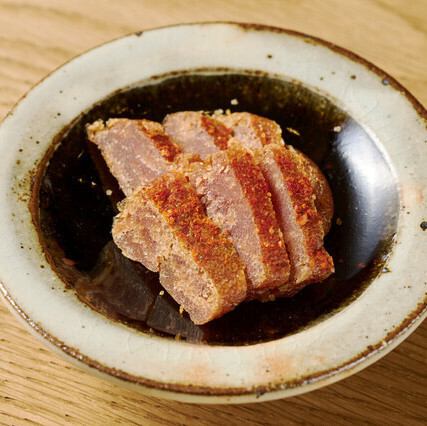 自家製ドライ明太子の燻製