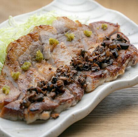 大麦仕上三元豚のポークソテー150g