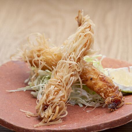 ザクザクえびフライ