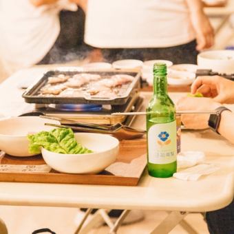 [BBQ plan] 5,000 yen (tax included) with 2 hours of all-you-can-drink