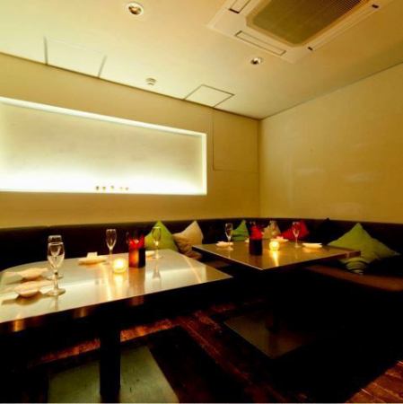 [4 ~ 10 people] Recommended seats for various parties.Please have a good time without worrying about the surroundings.Available for up to 10 people.For girls 'associations and moms' meetings ◎
