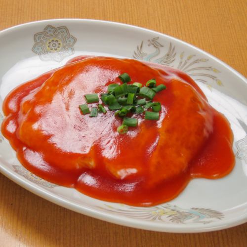 天津風玉子焼き甘酢かけ◆