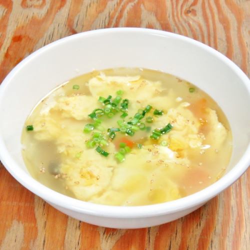 Egg soup