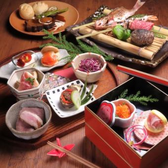 [Special day course] Specialty dish + dessert plate + toast with sparkling wine, 8 dishes only, 5,000 yen (tax included)