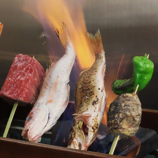 [Setchuan's 3 Specialties] Today's Assortment of Charcoal Grilled Dishes