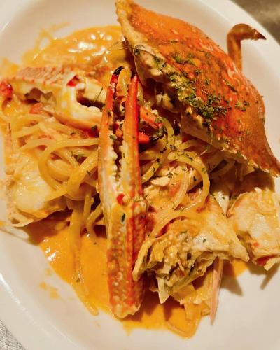 We are starting crab pasta again this year😊

Tomato cream pasta with crab

#Kobe
#Sannomiya
#Bistro Alegria
#Alegria
#Spanish Bar
#Italian bar
#Kobe Gourmet
#KobeDinner
#Sannomiya gourmet
#Sannomiya dinner
#Awaji noodle industry
#Awaji Noodle Industry Fresh Pasta
#Made with fresh pasta from Awaji Noodles
#Blue crab
#Blue crab tomato cream pasta
#Ahijo
#Pizza
#Paella
#pasta
#1005