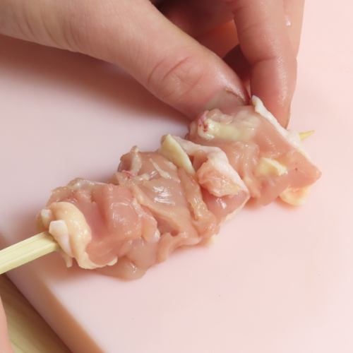 手打ちに宿る焼鳥の旨み