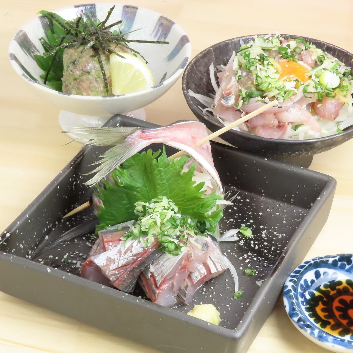 新鮮な素材を生かした料理を提供いたします。