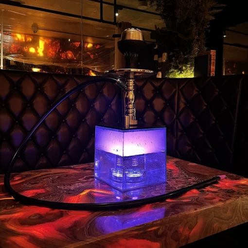 Weekdays only! Shisha and all-you-can-drink: 1 shisha + 2 hours all-you-can-drink for 3,000 yen!