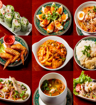 [Very popular! Thai food choice course with 8 dishes to choose from] 2 hours self-serve all-you-can-drink included! 3500 (tax included)