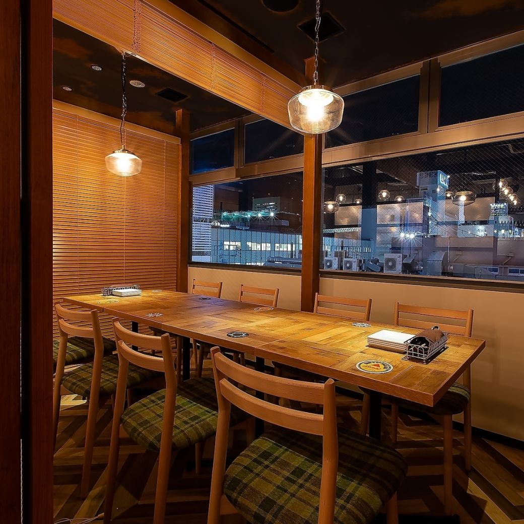 少人数個室は2名様~利用OK!こだわりのクラフトビールで乾杯♪