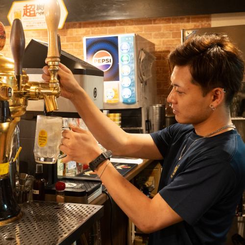 こだわりのお酒多数ご用意
