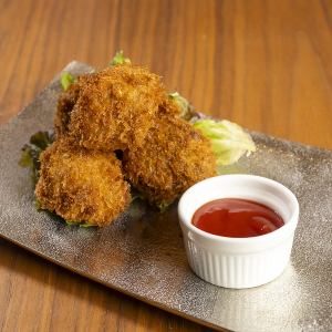 自家製生ハム包み とろけるモッツァレラフライ