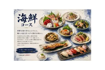 海鮮コース