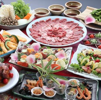 All-you-can-eat shabu-shabu (family plan)