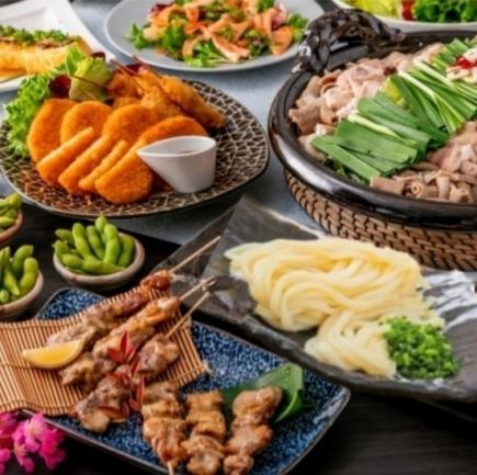 1月・2月【生ビール付3H飲放】華コースお料理8品4000円→3500円