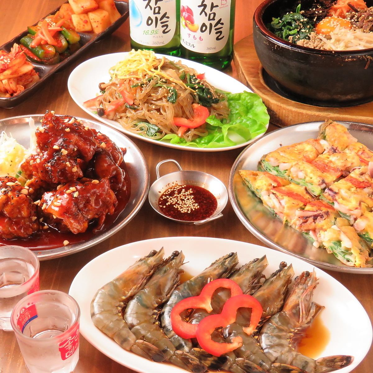 名古屋站旁邊☆享受正宗的韓國料理！包間最多可容納20人！