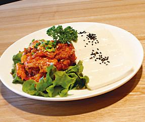 Pork kimchi Korean style