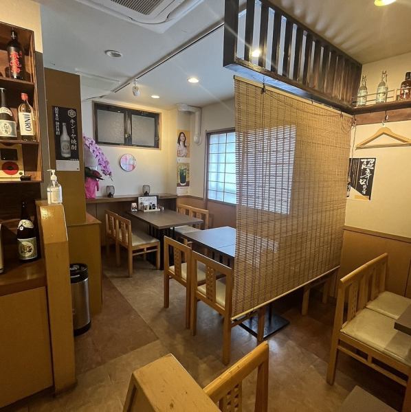 ２Fにはお座敷をご用意しております。お座敷は３２名様まで収容できる広々とした作りとなっております。