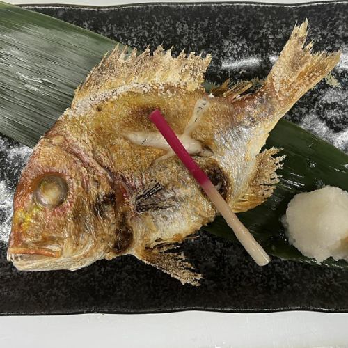 レンコ鯛塩焼き