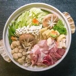 冬限定豪華　焼き鳥たっぷり　鳥鍋付きプレミアムコース