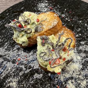 아보카도의 일본식 불스케타~와사비 맛~