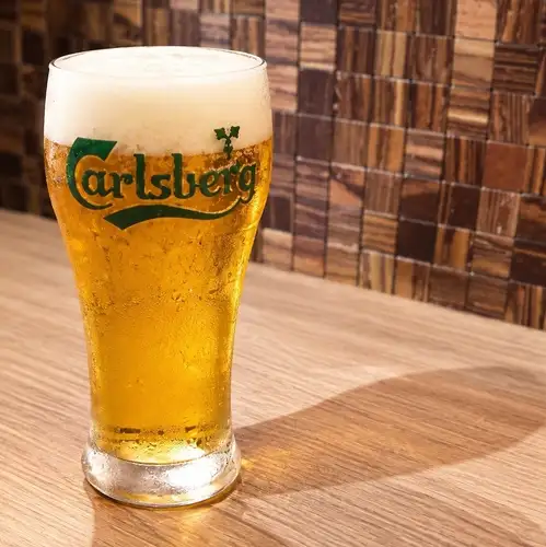 テルッツオの生ビールはカールスバーグ！