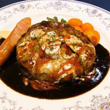 ジャーマンハンバーグステーキ