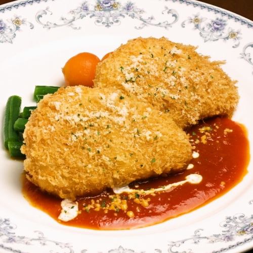 カニクリームコロッケ　ミラノ風