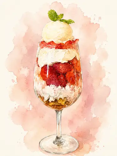 いちごパフェ