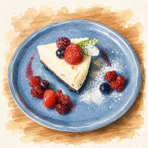 レアチーズケーキ