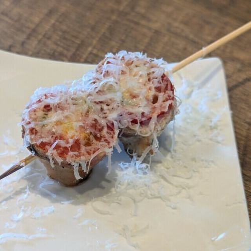 ≪博多野菜巻き串≫トマト モッツァレラ