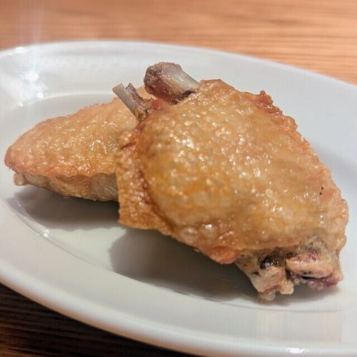 手羽一夜干しの唐揚げ