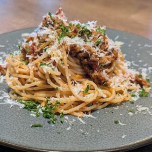 ●特製ボロネーゼ スパゲティー