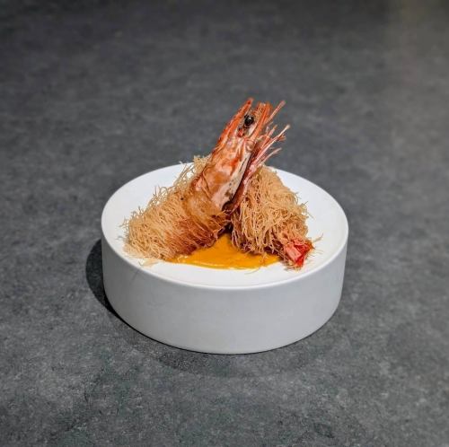 海老カダイフ揚げ アメリケーヌソース