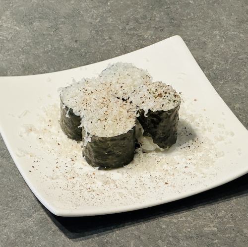 クレソンとガリのカチョ・エ・ペペ