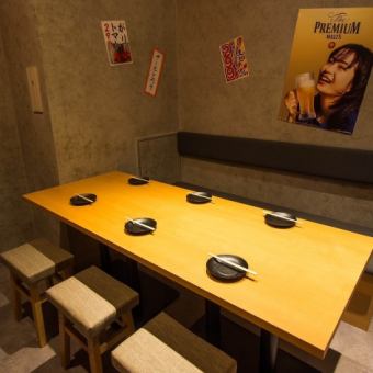 Large table seats.Recommended for drinking parties with a large number of people.It is also possible to reserve it for private use.Let's all have fun together with reasonably priced and delicious food and a wide variety of alcohol♪ *Photos are of affiliated stores