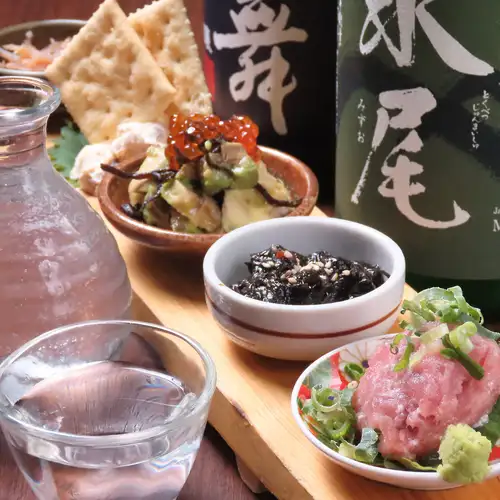 信州地酒を半合500円(税込)から堪能◎利き酒選手権も！