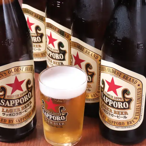 ビールは赤星◎多彩なサワーなどドリンクが充実♪