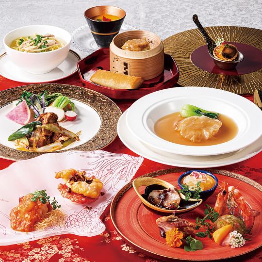 【接待や会食など各種宴会に】過門香こだわりの中華料理を多様なコースでお楽しみいただけます
