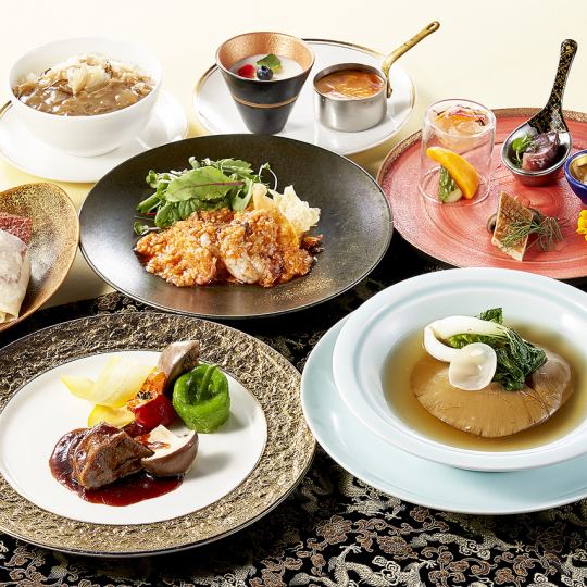 [高级午餐套餐] 吉祥场合和庆祝活动的推荐套餐 8,000日元