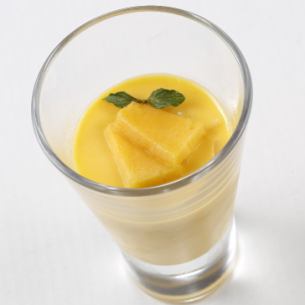 fresh mango pudding