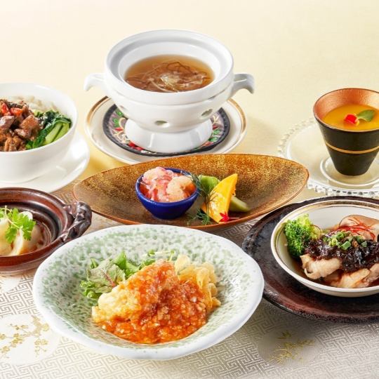 From October 1st: [Individually Served] Rose Course, perfect for anniversaries, including shark fin