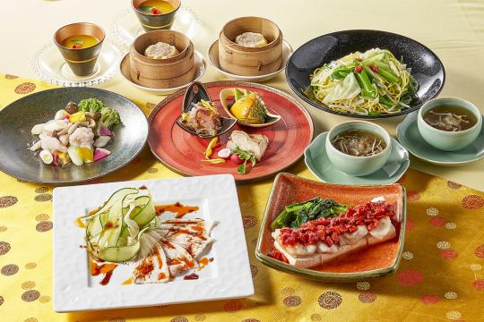 【晚餐】大份休闲套餐 6,000日元（含税）