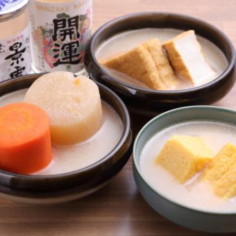 【ネット予約限定】鶏だしおでん16種類食べ放題！2H35種飲み放題付き！！